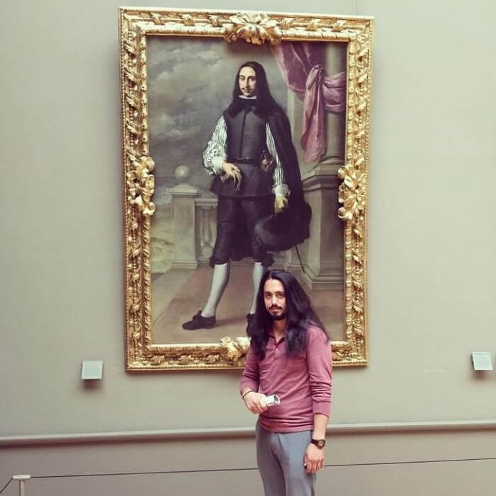 Dubbelganger ontdekt in het Louvre