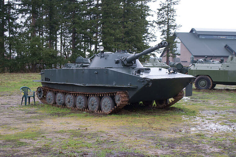 PT-76 Amphibious Tank