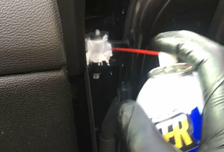 Lubricate Door Hinges