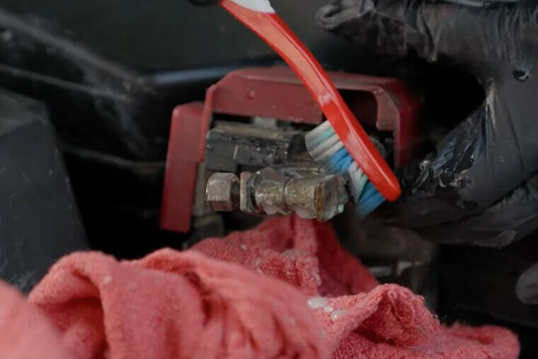 Clean Battery Terminals