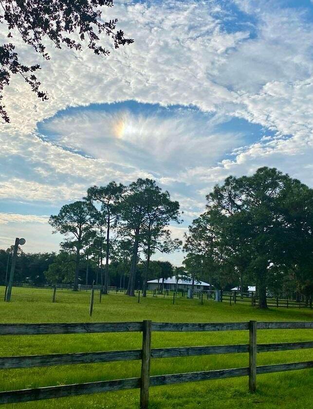 Fallstreak Hole (Hole‑Punch Cloud)