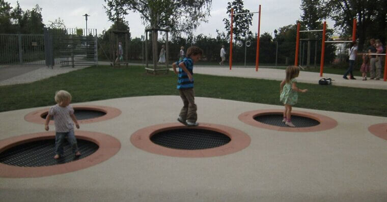 Trampolines Without Nets