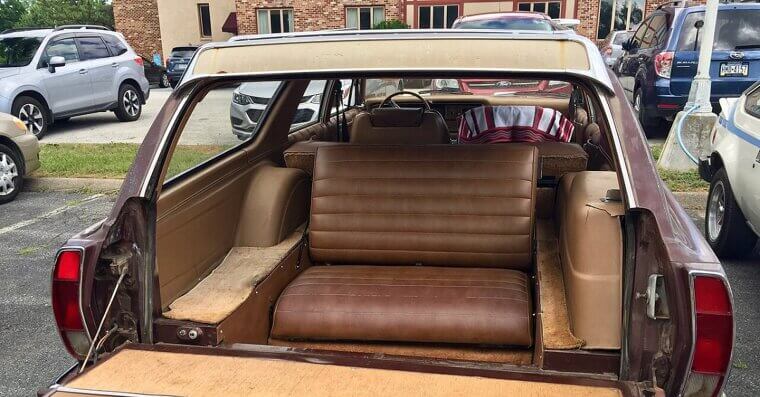 Riding in Station Wagon Rear Seats