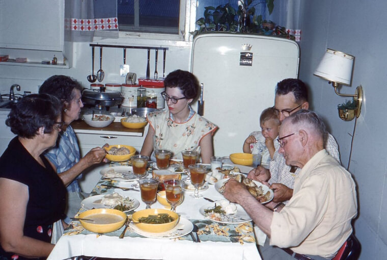 Families Ate Dinner Together Every Night