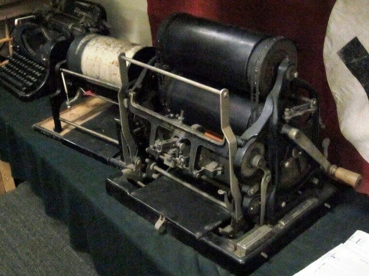 The School Mimeograph Machine