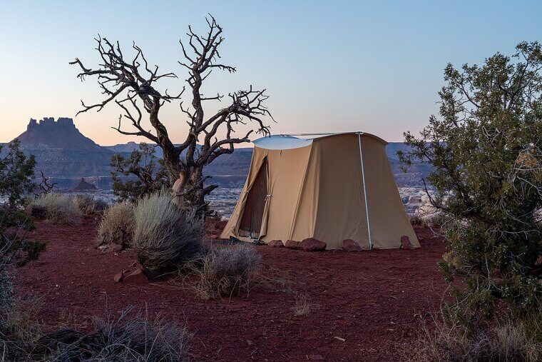 Canvas Tents With Metal Poles