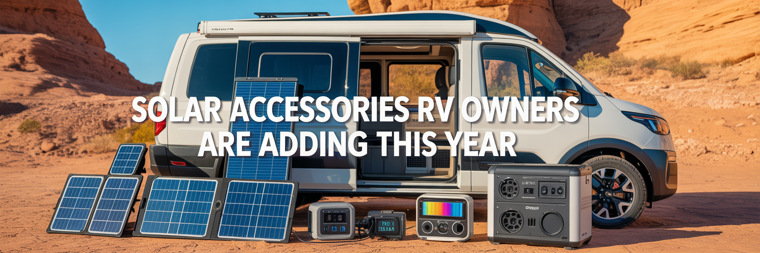 Solar Accessories RV Owners Are Adding This Year