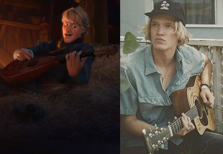 Kristoff and Cody Simpson