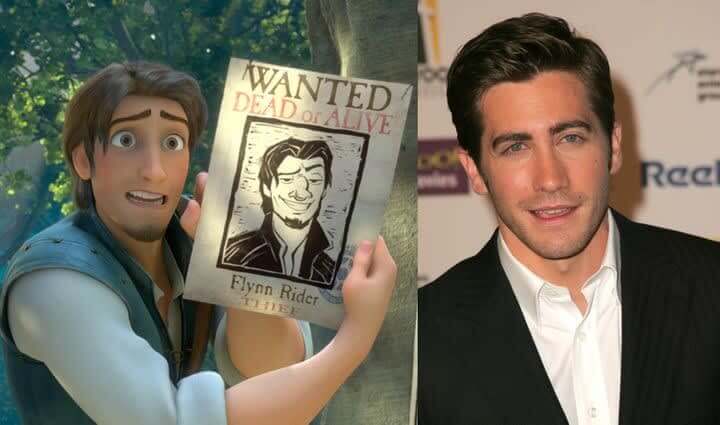 Flynn Rider and Jake Gyllenhaal