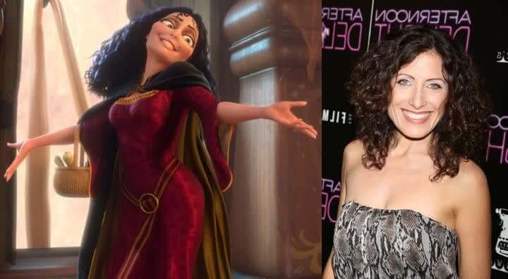 Mother Gothel and Lisa Edelstein