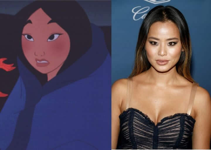 Mulan and Jamie Chung