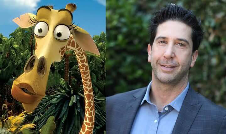 Melman and David Schwimmer