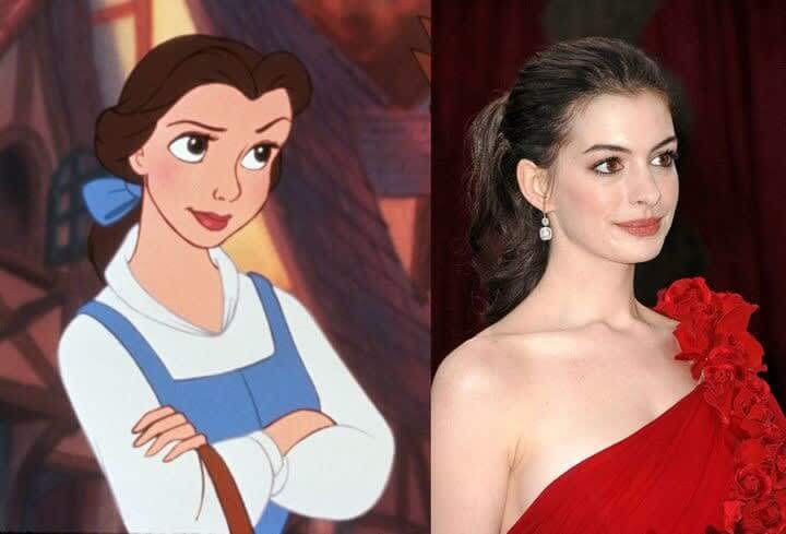 Belle and Anne Hathaway
