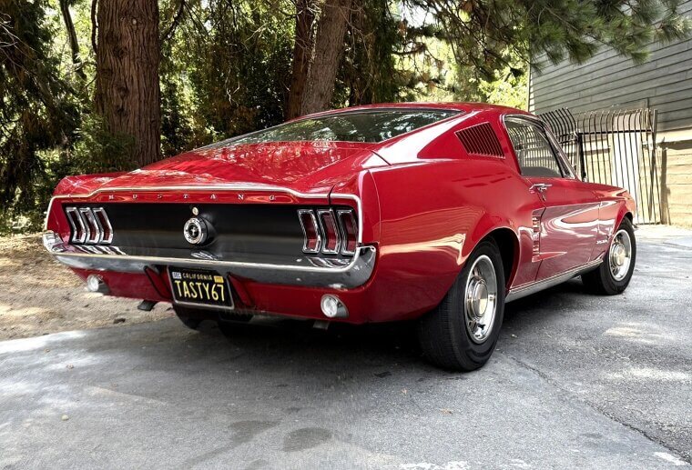 ​1967 Ford Mustang: $72,500