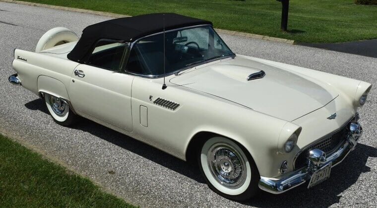​1956 Ford Thunderbird: $34,500