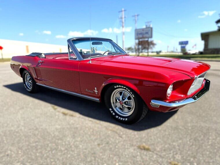 ​1968 Ford Mustang Convertible: $28,900