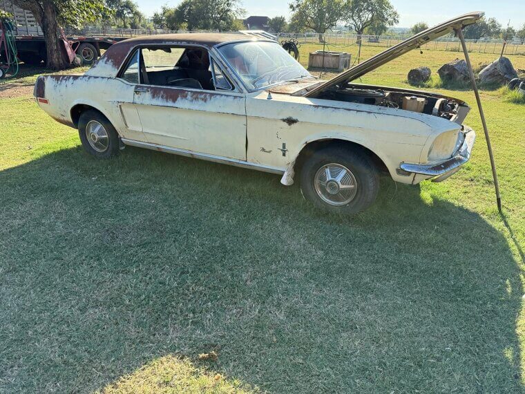 ​1968 Ford Mustang: $1,050
