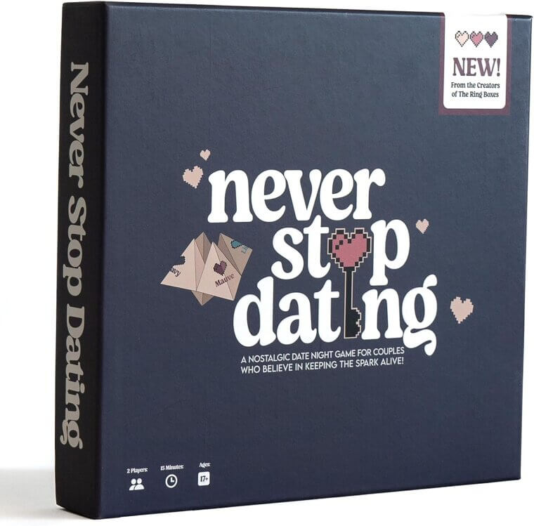 Never Stop Dating Game - Romantic Fun for Couples - - Now 20% Off!