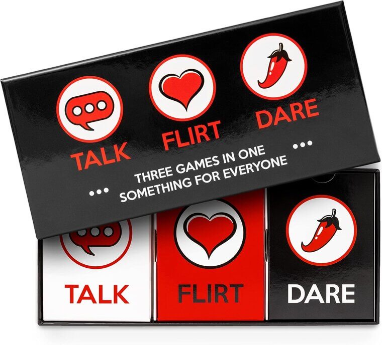 Talk Flirt Dare Couples Game - Romantic Fun for All! - Now 39% Off!