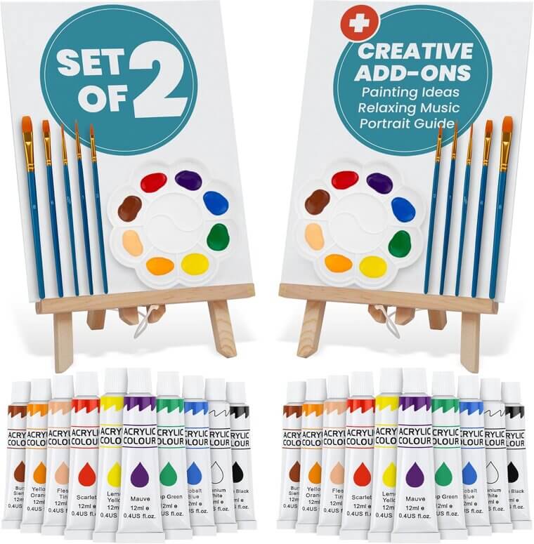 CraftyCrocodile Painting Kits - Perfect for Creative Date Nights and Relaxation - Now 14% Off!