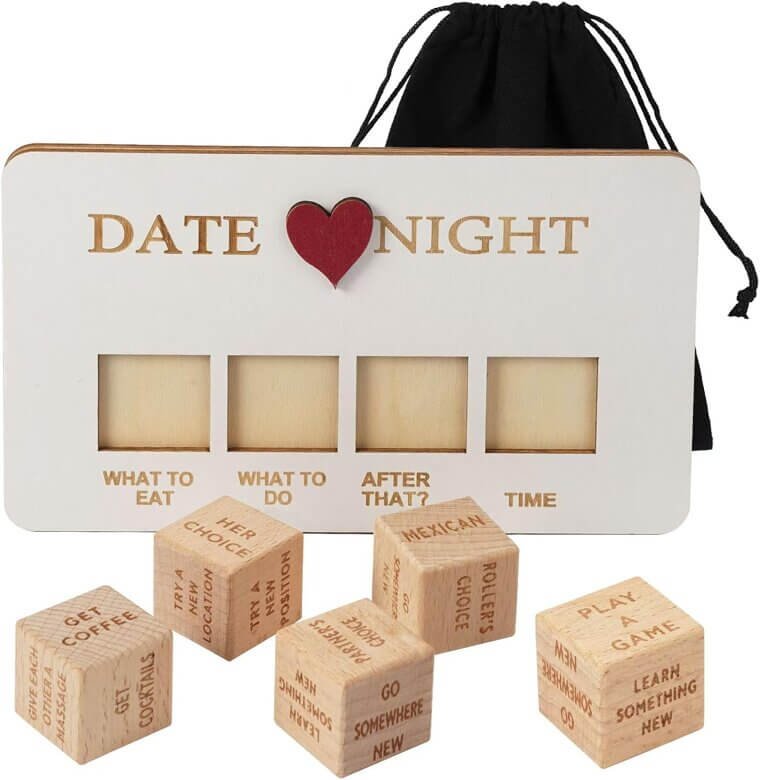 Date Night Dice: Fun, Romantic Decisions for Couples - Don’t Miss the 23% Discount!