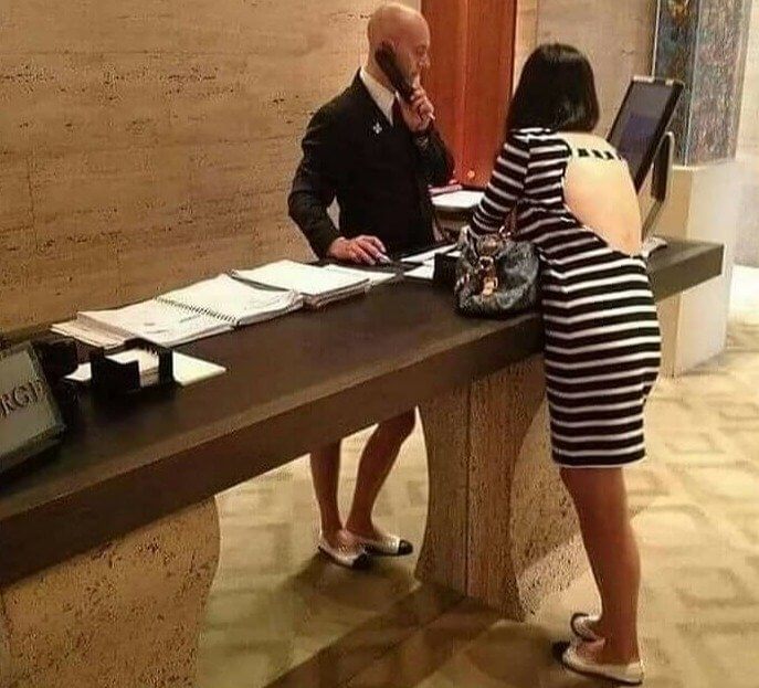 What a Coincidence - They're Wearing the Same Shoes!