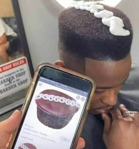 "Hey Barber, Just Make It Look Like a Hostess Cupcake"