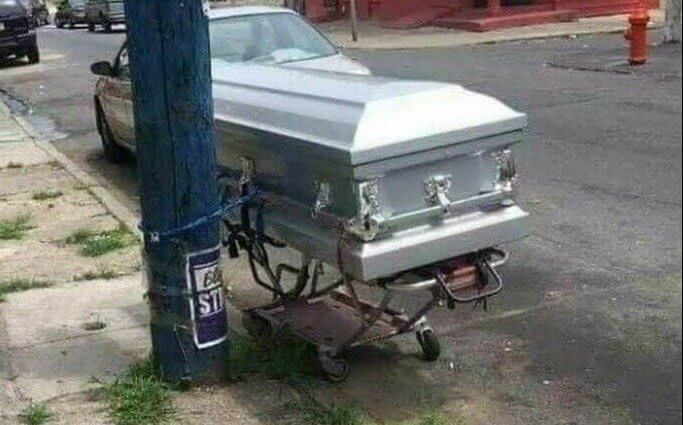 Coffins Aren't Cheap, so Make Sure to Keep Them Tied up