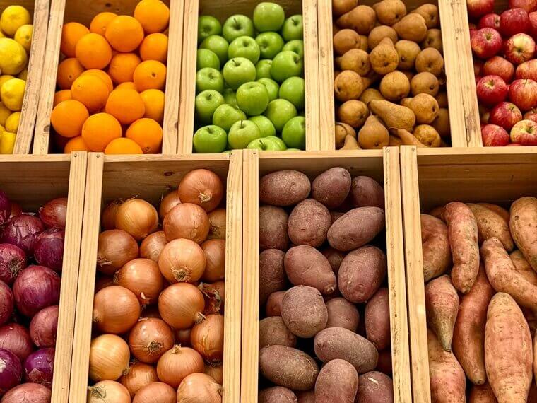 Separate Potatoes & Onions