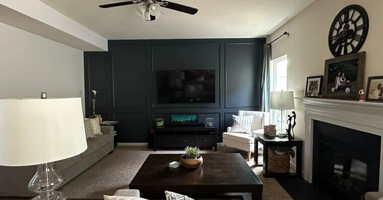 Accent Walls in Bold Colors