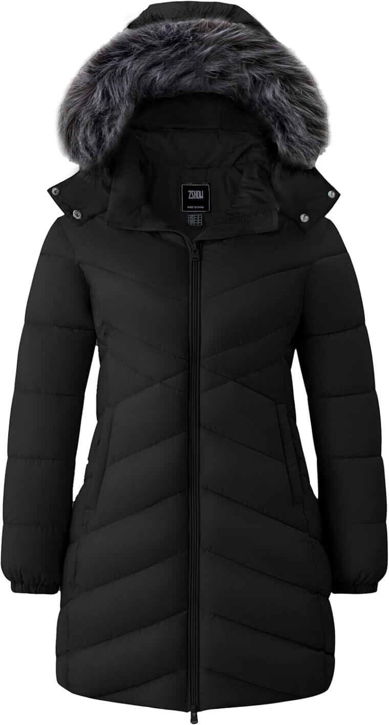 ZSHOW Women's Puffer Jacket - Stay Warm and Stylish This Winter - Now 30% Off!