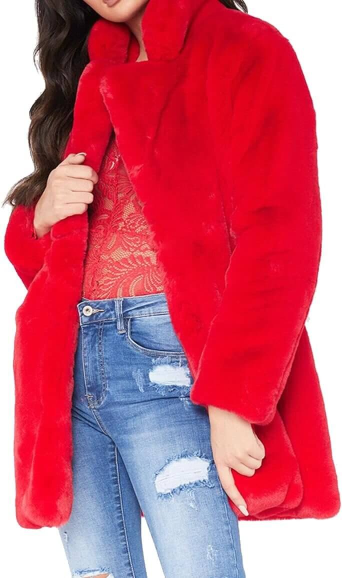 TOPONSKY Fur Coat - Cozy, Stylish Winter Essential - Don’t Miss the 20% Discount!