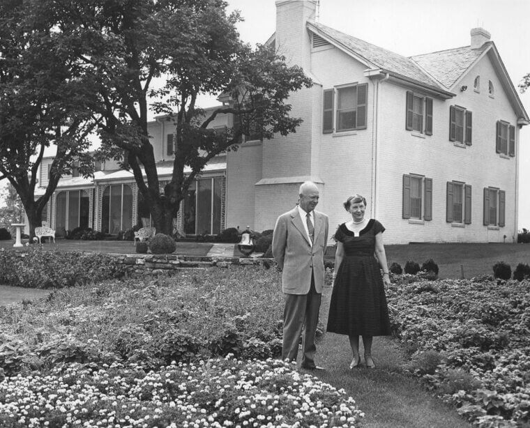 La granja de Dwight D. Eisenhower en Pensilvania