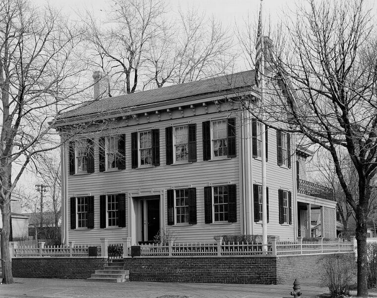 La casa familiar de Abraham Lincoln