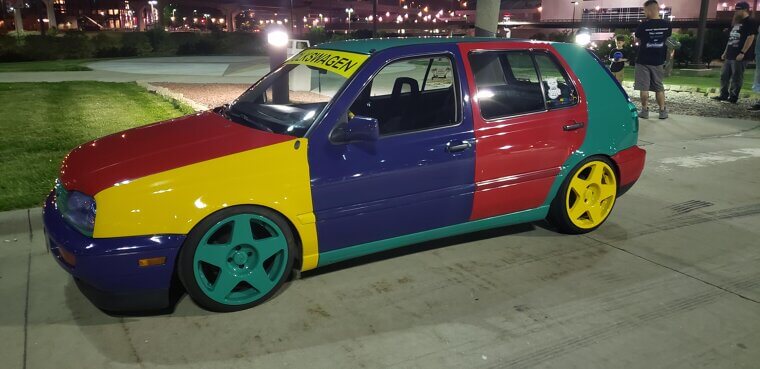1995 Volkswagen Golf Harlequin