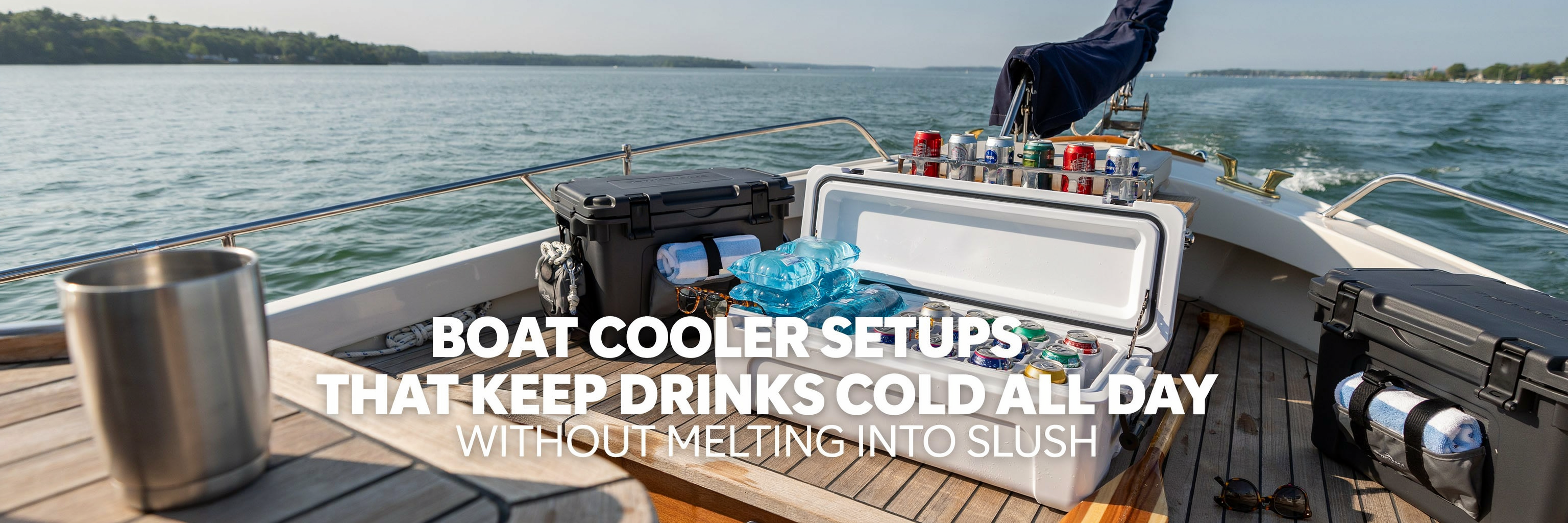 Boat Cooler Setups That Keep Drinks Cold All Day Without Melting Into Slush