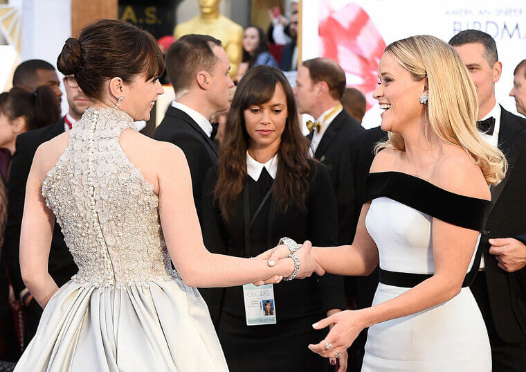 When Reese Witherspoon and Felicity Jones Shook... Wrists (2015)