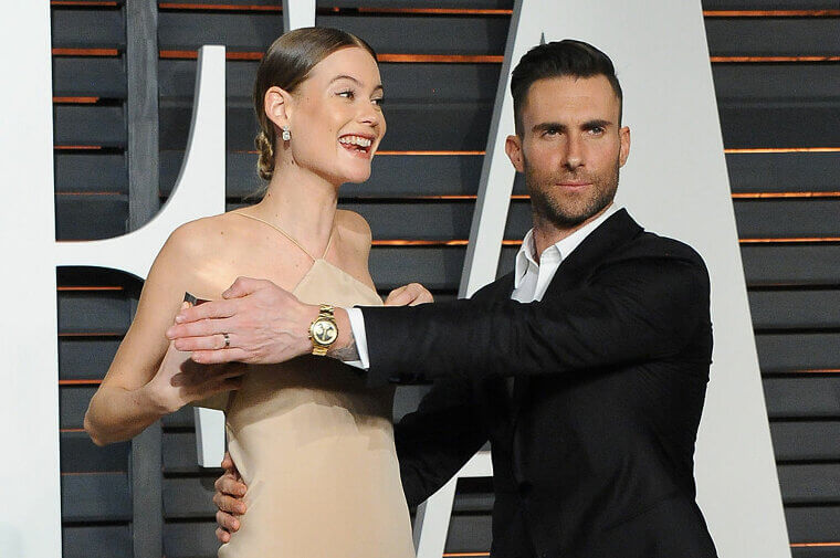 Behati Prinsloo's Wardrobe Malfunction (2015)