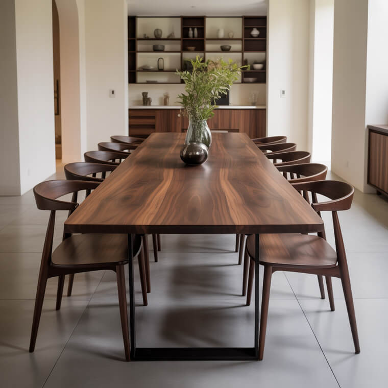 Dark Wood Furniture: Moving Away From "Scandi-Blonde"