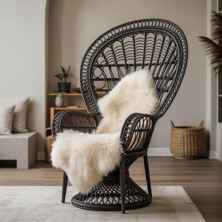 Peacock Chairs: The Throne of the Boho-Chic Home