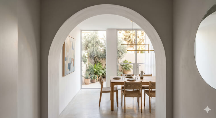 Arched Doorways: Softening the Sharp Edges
