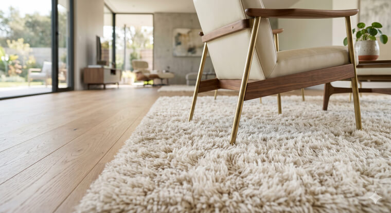Shag Carpeting: The Luxurious Sink-In Experience