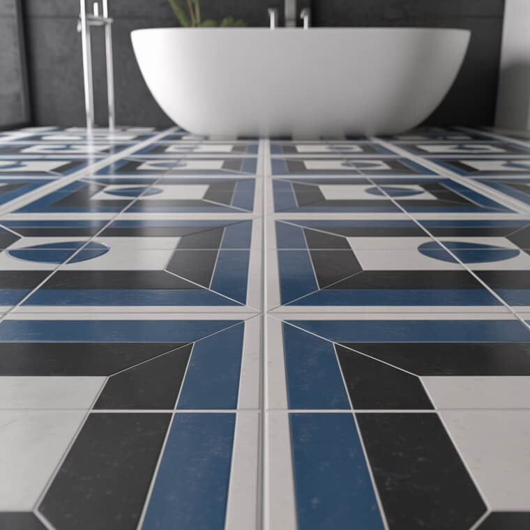 Patterned Floor Tiles: The Art Under Your Feet