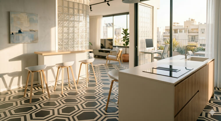 Patterned Linoleum: The Durable Darling of the Kitchen