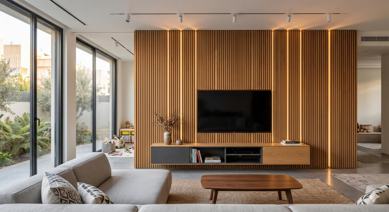 Wood Paneling: Not Just for the Basement Anymore