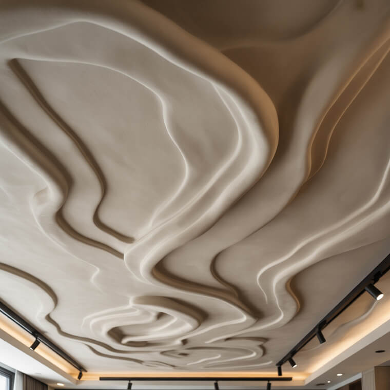 Artex and Textured Ceilings: A Touch of Dimension
