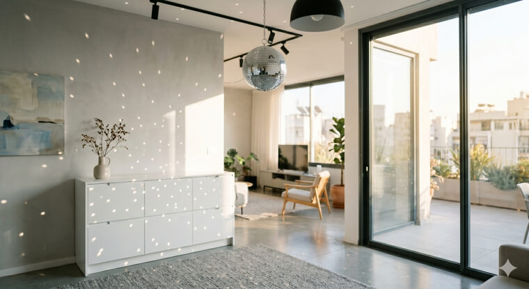 Disco Balls in the Living Room: Bringing the Party Home