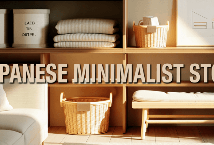 Japanese Minimalist Storage for People Drowning in Clutter