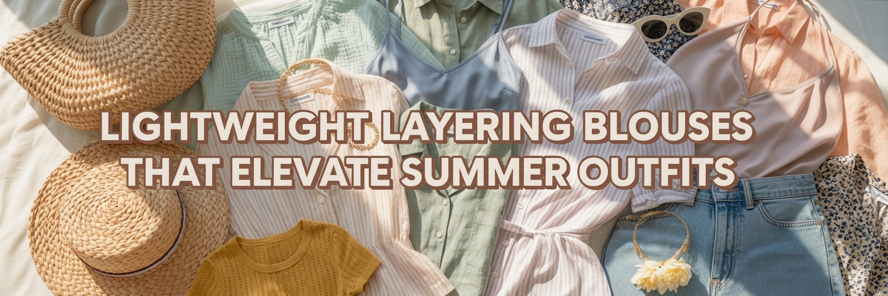 The Layering Blouses Restocking All Summer Long