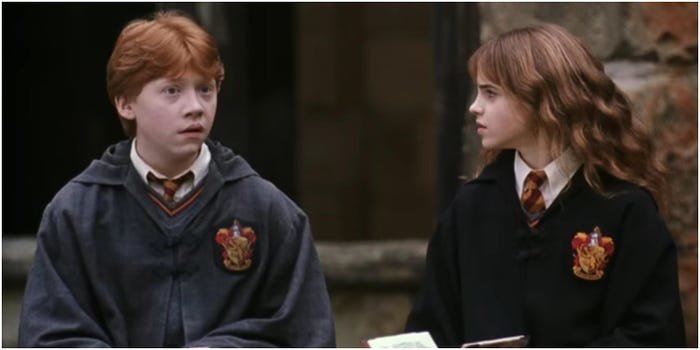Why Ron Wears Run Down Robes In Chamber Of Secrets